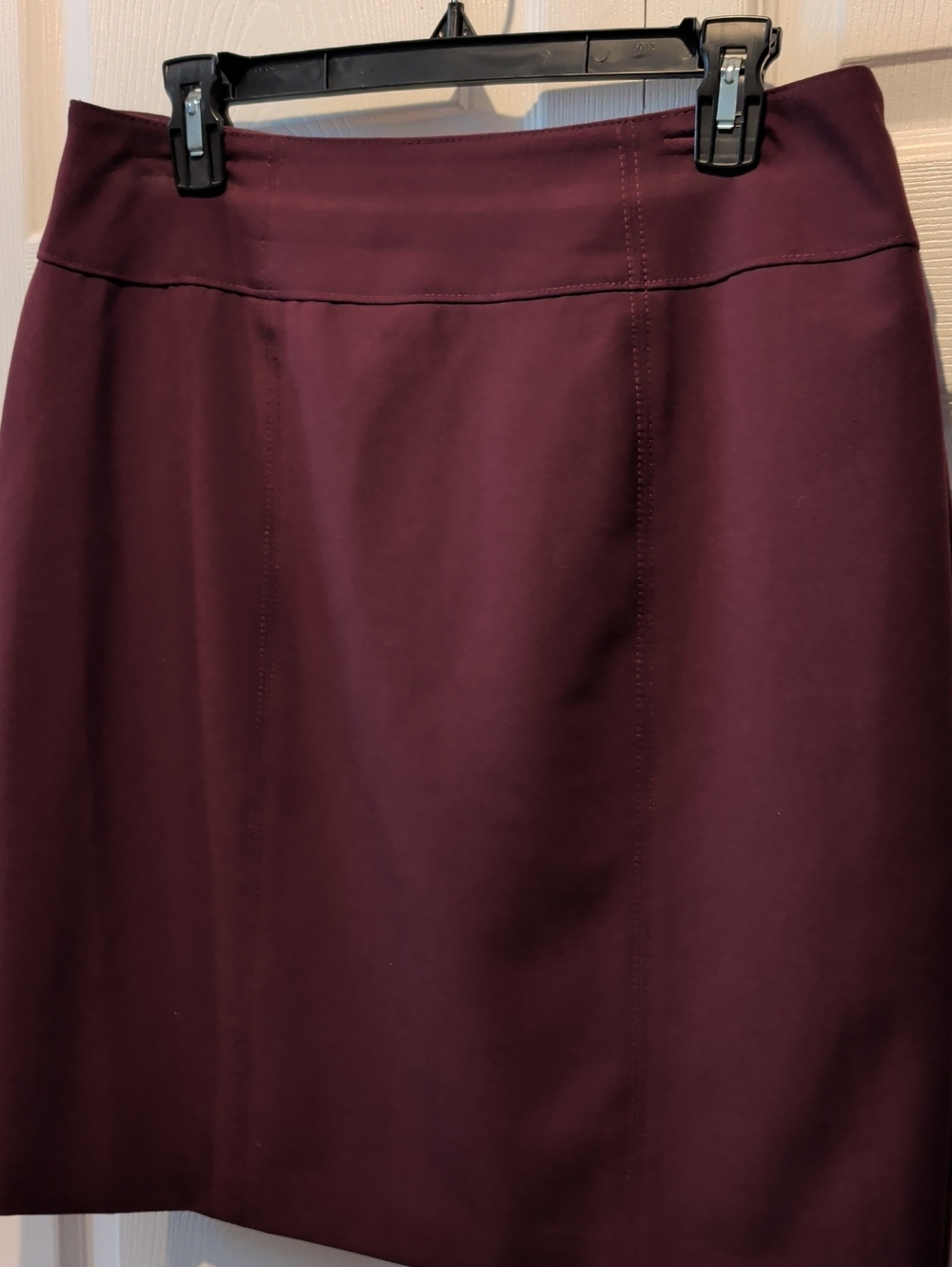 Women's A-Line Skirt - Burgundy